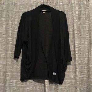 Dark gray cardigan